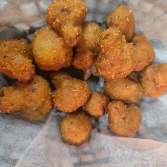 Breaded Mushrooms.