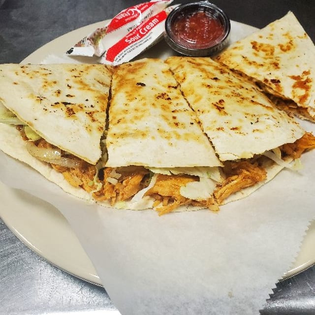 Buffalo Chicken Quesadilla.