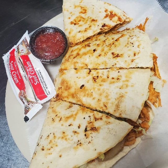 Chicken Quesadilla.