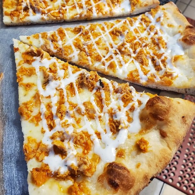 Buffalo Chicken Pizza.