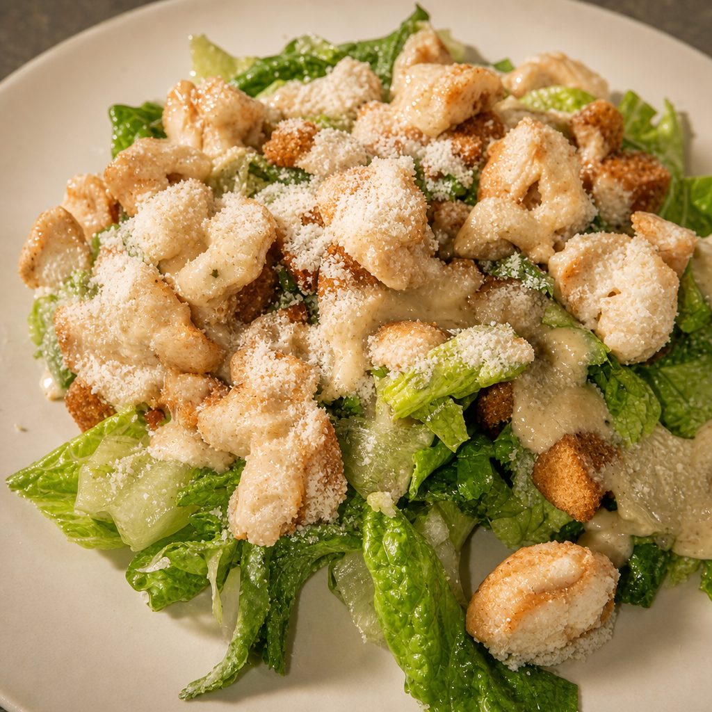 Shrimp Caesar Salad.