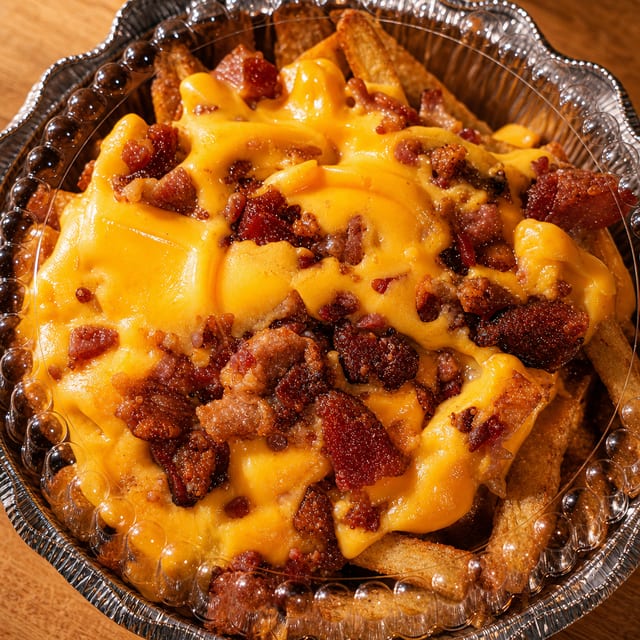 Bacon & Cheese Fries.
