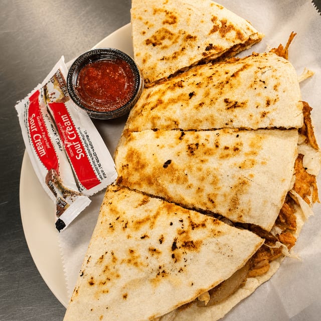 Chicken Quesadilla.