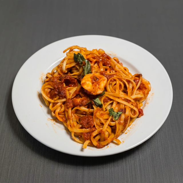 Shrimp Diavolo.